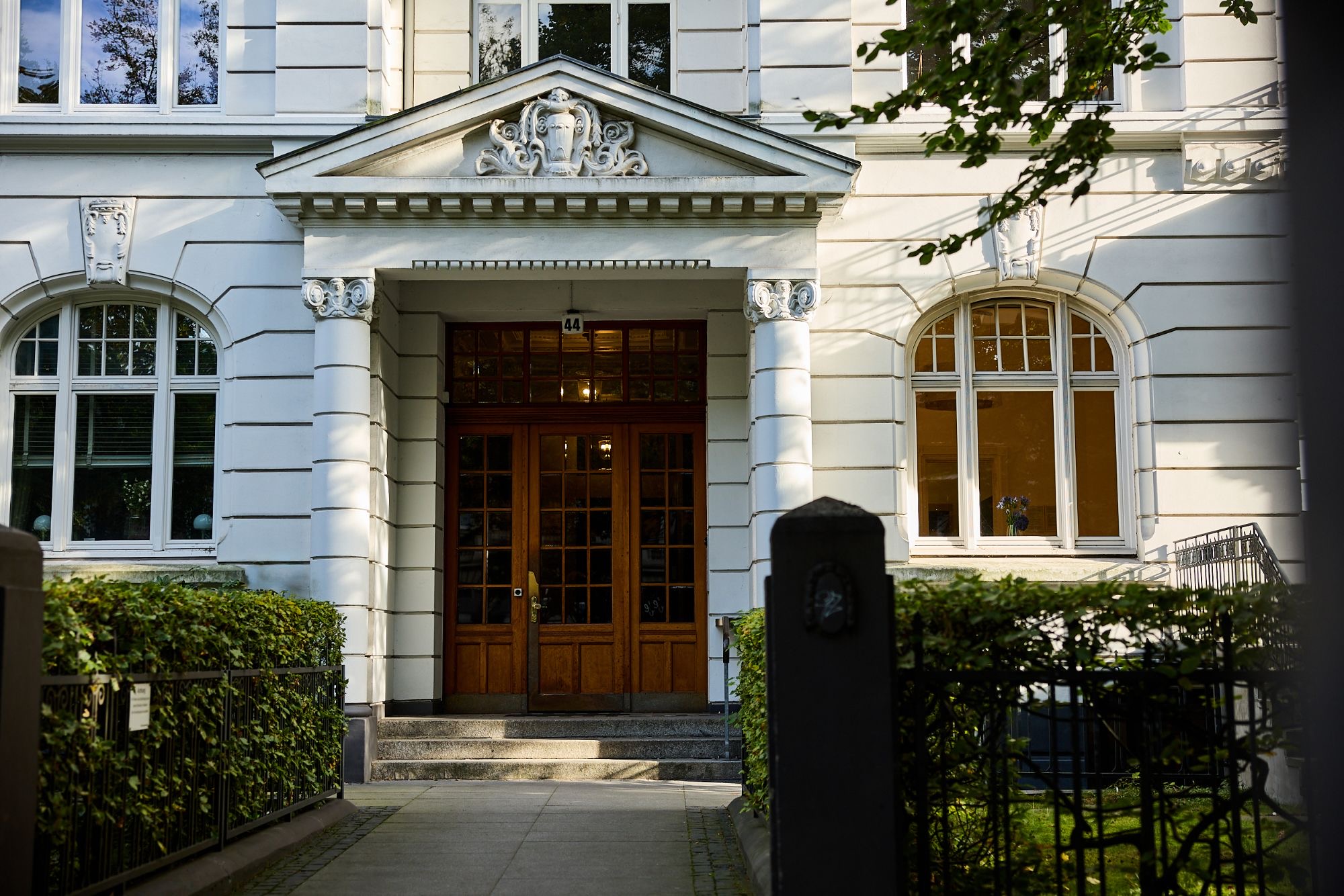 Eingang der Praxis, Eppendorfer Landstraße 44